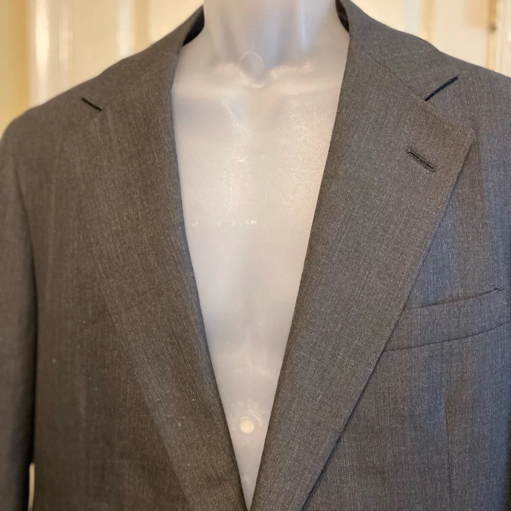 Monsieur Givenchy - Mens dark gray jacket, Size: 44R (not listed see measurem.)